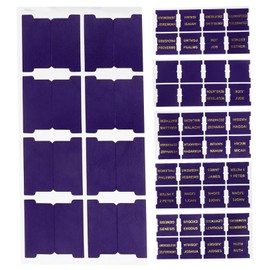 Operitacx 3 Sets Bible Index Tags Sticker Label Book Cases Small Bible Tabs Bible Tabs for Study Bible Book Tabs Bible Journaling Supplies Bible Index Tabs for Sturdy Pu Accessories Miss