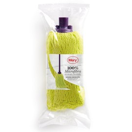 Mery Mop Compatible with All Handles, Microfibre, Purple, 36 x 9 x 9 cm