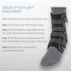 Swede-O Easy Lok Ankle Brace, Black - Medium