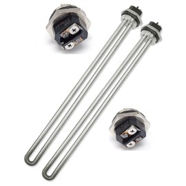 Water Heater Heating Element Replace 2654864200 265-48642-00 415-48642-00 Fit for Bradford White Water Heater, 208V 3500W and 240V 4500W 2PCS