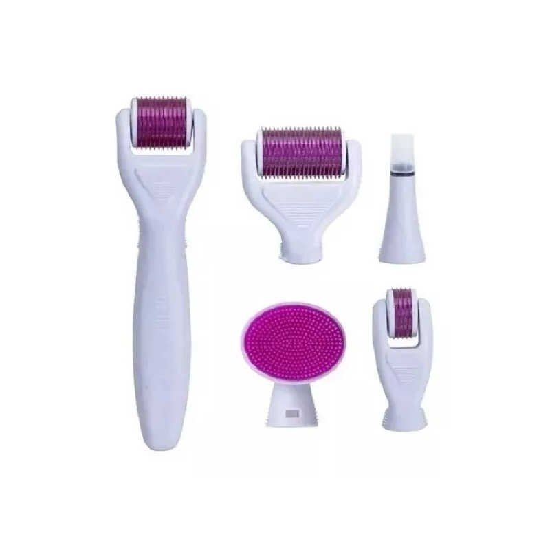 Misorel Derma Roller Regenerador De Colageno 6 En 1+10 Mascarillas
