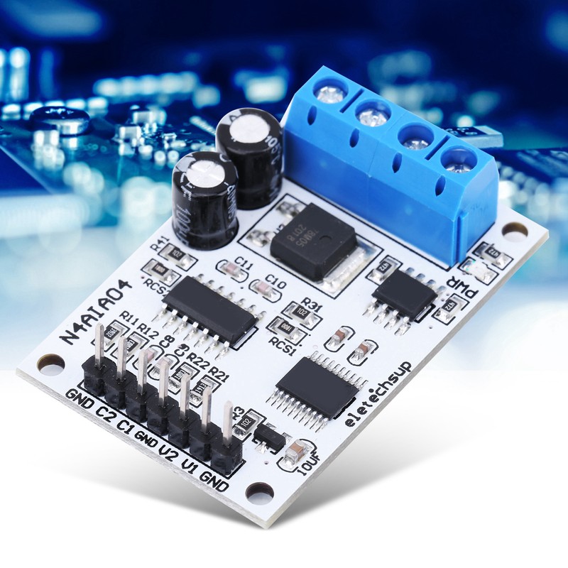 4‑20MA RS485 Voltage Current Analog Collector Acquisition ADC Modbus RTU