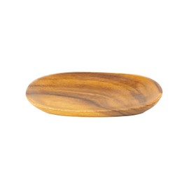Emery Shokai Wooden Dinnerware Oval Plate Approx. Length 22.5 x Width 15 x Height 2 cm
