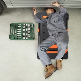 Worktop, 7-in-1 Multifunctional Work Platform, 550LBS/250KG Portable Folding Work Table Adjustable Height Workbench with Wheels Handcart, Transport Trolley, Hand Trunk, Roller Board, Dolly