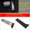 GZJUNFUGJ Anti-Slip Gas Brake Pedal Cover Compatible for Benz C