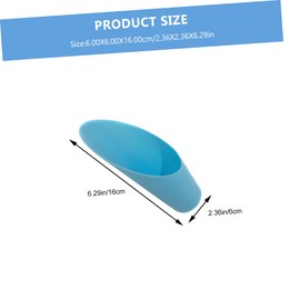 IWOWHERO 1set Durable Plastic Soil Scoops for Gardening Ergonomic Handheld Tools for Outdoor Planting for Digging Transplanting and Weeding 10pcs