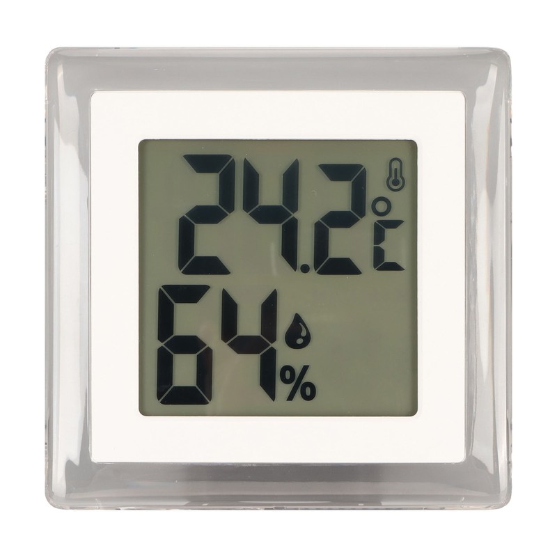 Digital Thermometer Hygrometer High Accuracy Symbols Display Backlit Temperature Humidity