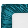 SiinvdaBZX 2 Pcs Satin Crib Sheets for Baby Boys, Silky