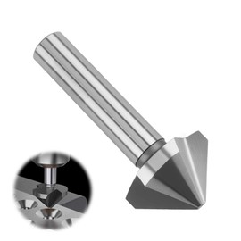 Countersink Drill Bit HSS 6542 90° 30mm Chamfer Cutter 3-Flute High-Speed Steel Positioning Drill Bit Compatible with Bosch DeWalt Makita Wood Metal Steel Stainless Steel Machine Tools