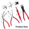 4 Pieces Electrical Disconnect Pliers for Cars, Automotive Electrical Plug