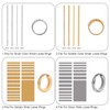 46pcs Ring Size Adjuster, Invisible Ring Sizers for Loose Rings
