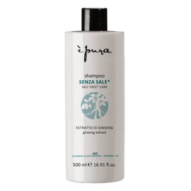 È Pura - Salt Free Care Shampoo - Salzlose Behandlung für chemisch behandeltes Haar - zähmt brasialianisches und keratinreiches Haar und befeuchtet es - wöchentliche Nutzung - 500 ml