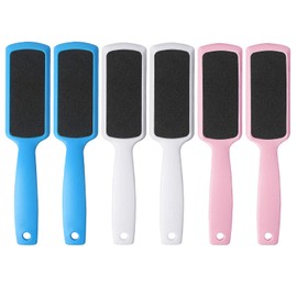 Fu Store Pedicure Foot Files Callus Remover with Double Sided Feet Rasp for Dead Skin Professional Scrubber for Feet (6 Pack)
