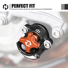 NICECNC Orange 2-Stroke Power Válvula Adjuster Compatible with KTM XC250 XCW250 EXC250 MXC250 SX250 XC300 XCW300 EXC300 MXC300 SX300 1998-2022 XC-W150 XC-W250 XC-W300 2023 See Fitment