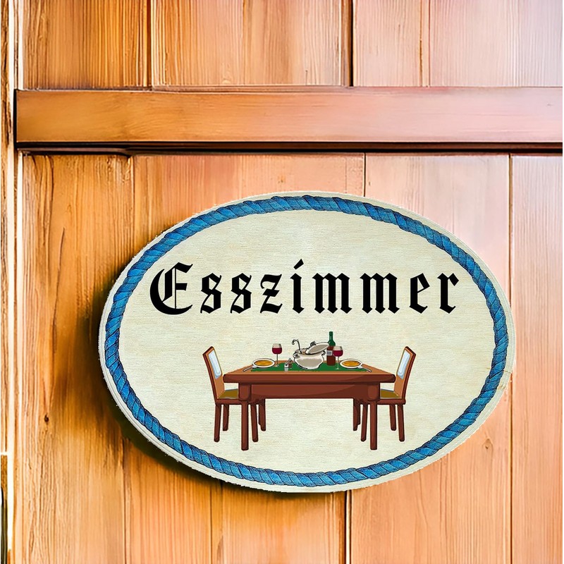 Kaltner Präsente Gift Idea Wooden Gift Item Decorative Door Sign