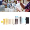 32Pcs Polymer Clay Tools Durable Wood Metal Comfortable Handle Food