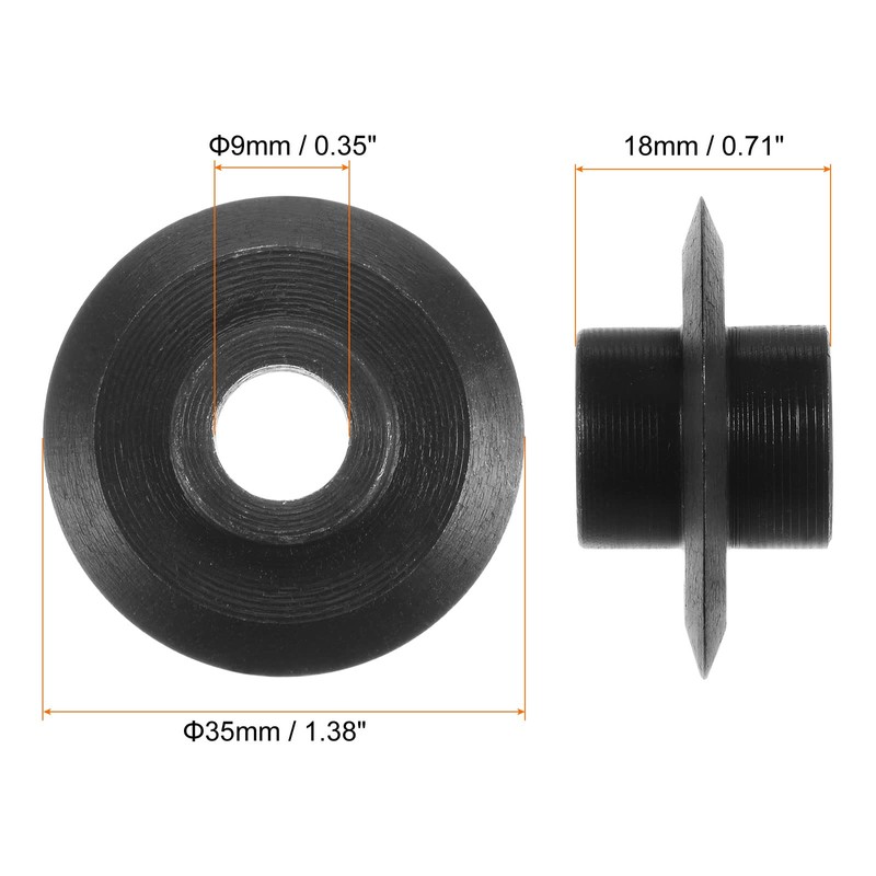 sourcing map Replacement Cutting Wheels 35 mm OD x 9