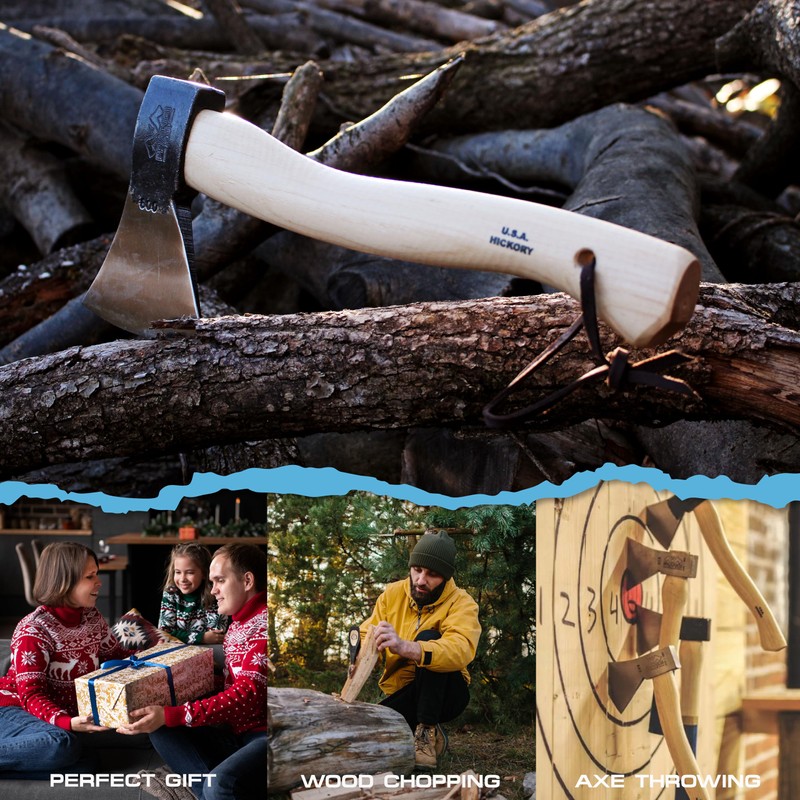 Prandi German Style Hatchet Traditional Line - 3.003.06.TH - 15.28"