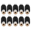 10pcs RCA Connector Coupler Adapter, RCA Female to Female Audio