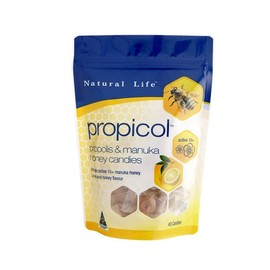 Natural Life PROPICOL Propolis Candy Lemon & Honey 40 Lozenges