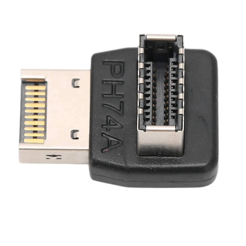 USB Type E Adapter, 90 Degree 10Gbps USB 3.1 Type