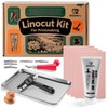 Linoleum Blocks for Printmaking, Stamp Carving Linocut Kit, Linocut Tools
