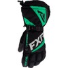 FXR Women's Fusion Glove 2025 (Black/Mint - Medium)