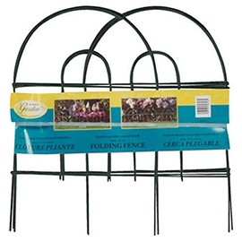 Panacea 89316 Arch Folding Fence, Green