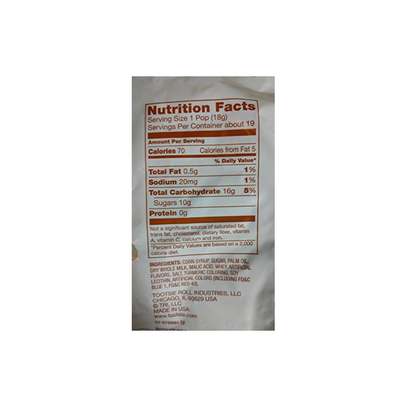 Tootsie Caramel Apple Pops 11.78 oz Big Bag Lollipops Gluten