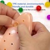 Pimple Popping Toys Elastic Acne Squeezing Funny Toy Balls Worm
