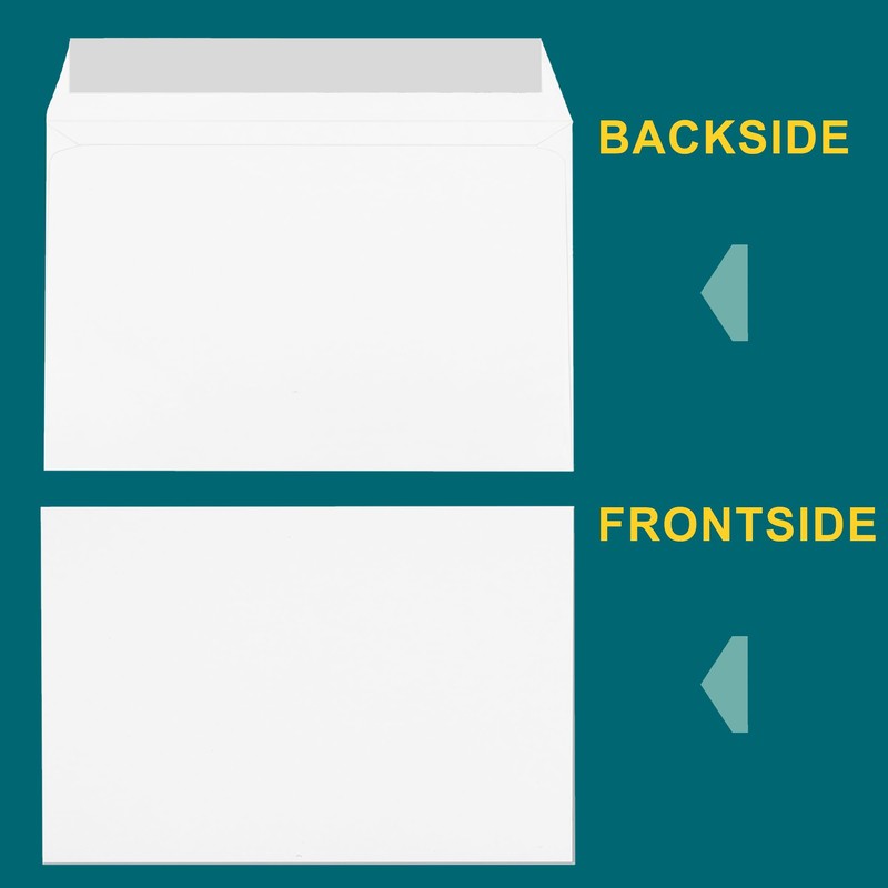 6x9 Booklet Envelopes - 50 pack - Mailing Envelopes with