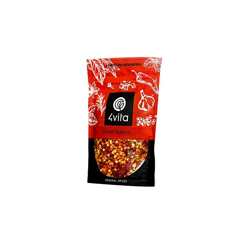 4Vita Sweet Red Bell Pepper Flakes 50g