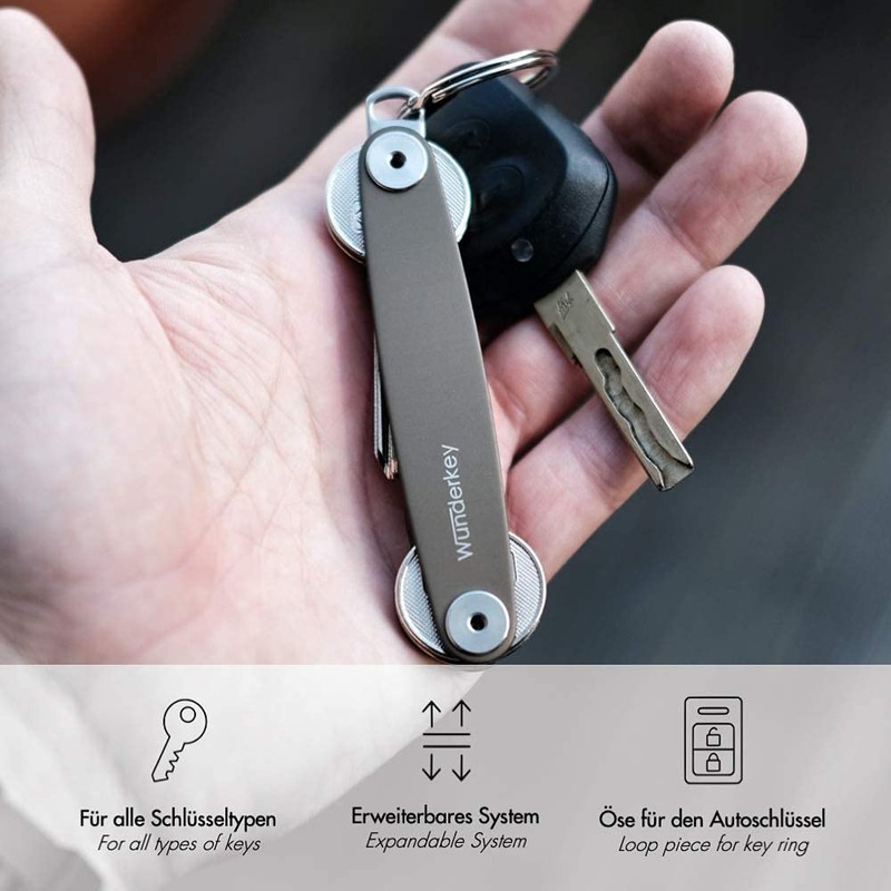 Wunderkey® Olive (up to 8 keys) – Key Organiser Made