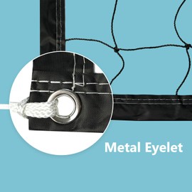 Sanung Volleyball Net for Backyard Beach Swimming Pool, Standard Size 32FT x 3FT Portable Volleyball Training Net Outdoor Indoor Use Poles Not Included