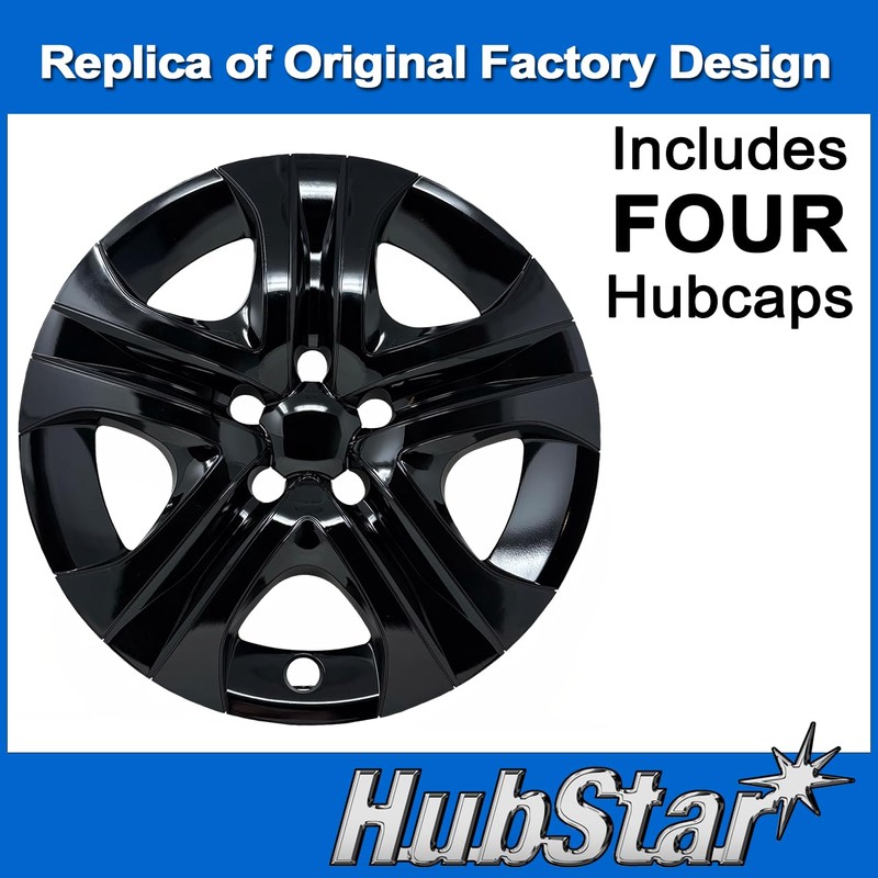 HubStar Hubcap Replacement for Toyota Rav4 2013-2018, 17-inch Wheel Cover,