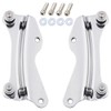 Amazicha Chrome 4 Point Docking Hardware Kit for Harley Touring Street Glide, Electra Glide, Road King, Road Glide 2014-2021