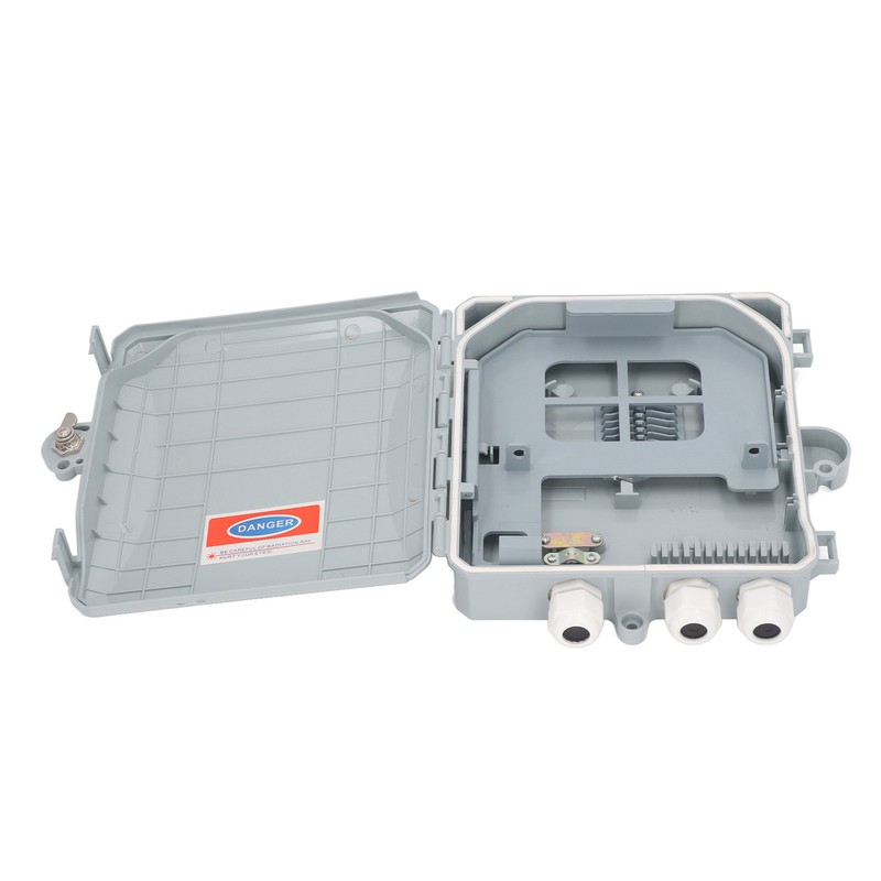 Optical Fiber Distribution Box 8 Core Waterproof Fiber Optic Splitter