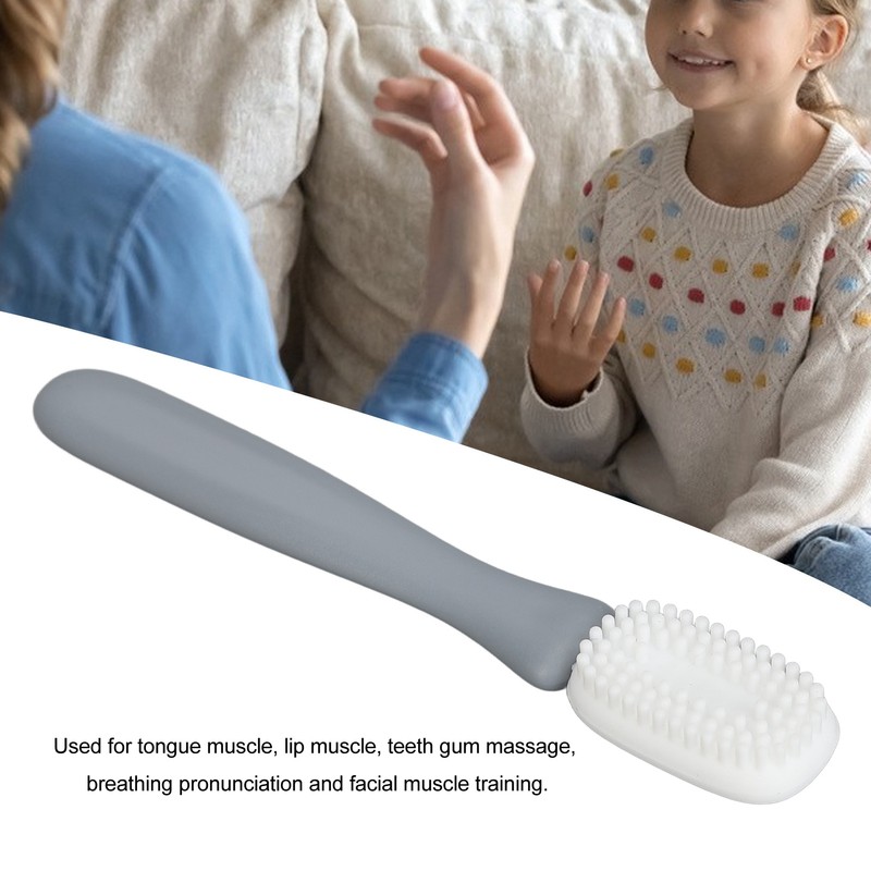Sensory Mouth Brush Oral Muscle Training Textured Silicone Oral Stimulation