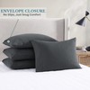 Casa Platino 4 Pack Pillow Cases - Standard Size 50x75