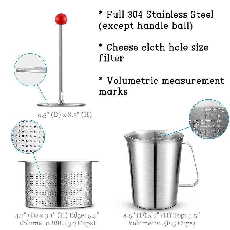 LETIME Multiuses Press - Tincture, Infused Oil, Infused Honey, Tea,