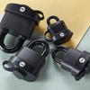 Yale Y220B/51/118/3 - 3 Pack of Black Weatherproof Padlocks with