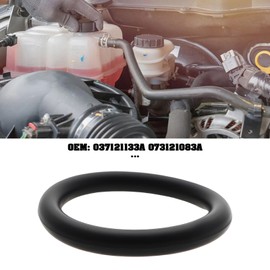 Be In Your Mind 5X Kühlflüssigkeitsflansch O-Ring 037121133A 19,5 Mm X 3,1 Mm Kompatibel mit Volkswagen Golf