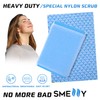 Nylon Cleaning Scrub Pad 12 Pack,Long-Lasting and Reusable Dishwashing Sponge,All-Purpose