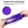 Aegend Kids Swim Cap (Age 8-12), 2 Pack, Purple &