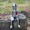 Alfie Francis 16cm Small Wall/Shelf Sitting Tin Man Garden Ornament