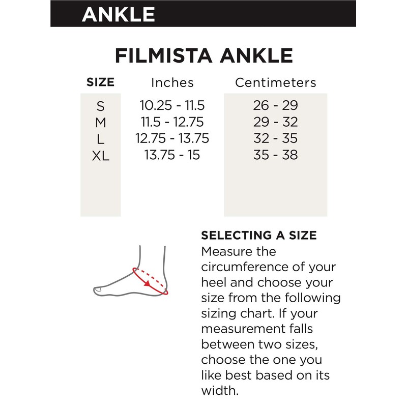 Zamst Filmista アンクルブレースサポートラップ 左 ラージ