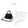 VITAFELICE Inb-10036p Women's Mini Boston Bag, Belt Handle, 2-Way, brown