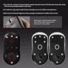 yiodelu Universal Glass Mouse Skates Smooth Durable Thin Ultra Strong