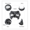Attitude Studio Steampunk Gladiator Half Mask Robot Goggle Costume -