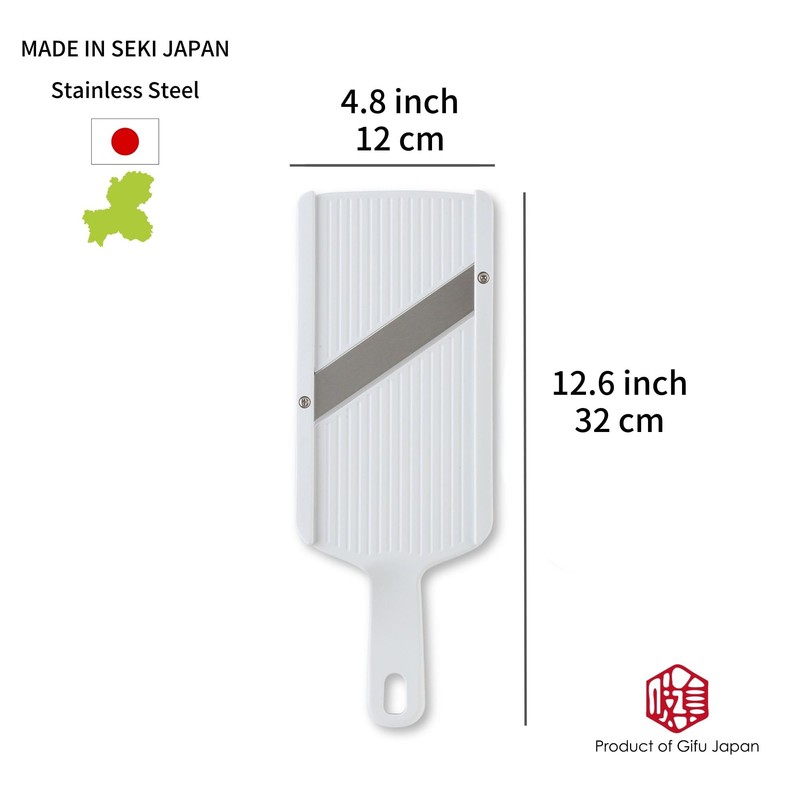 Japanese Mandoline Slicer, Cabbage Shredder, Potato, Vegetable, Onion Slicer with